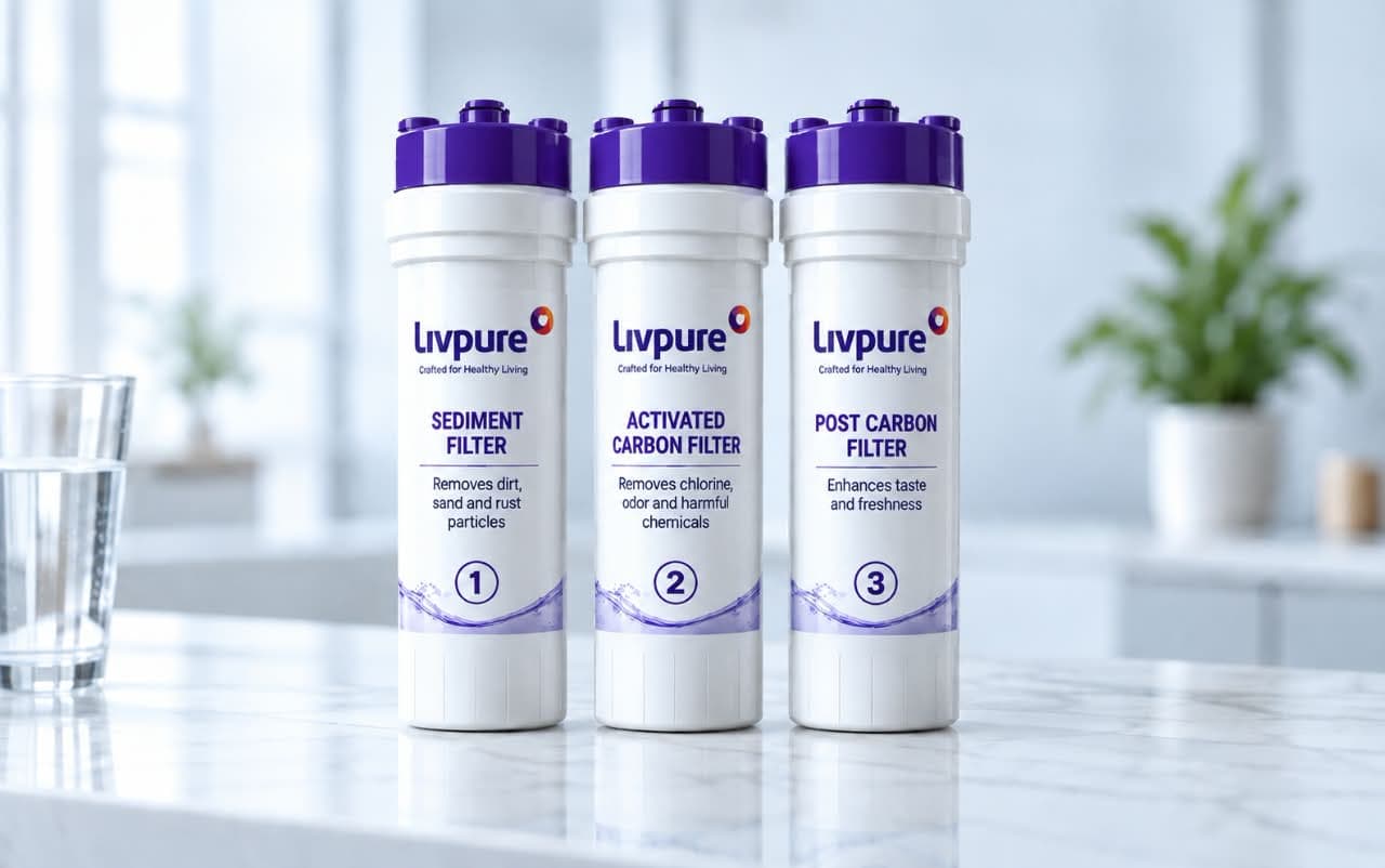 Livpure RO Service Schedule: Sediment, Carbon & Membrane Lifespan